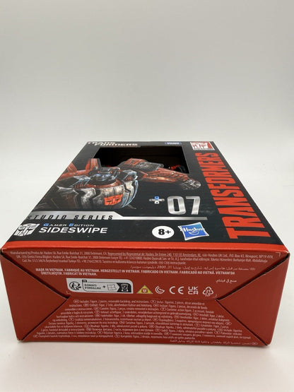 Hasbro Transformers Studio Series #07 Gamer Edition Sideswipe Action Figure