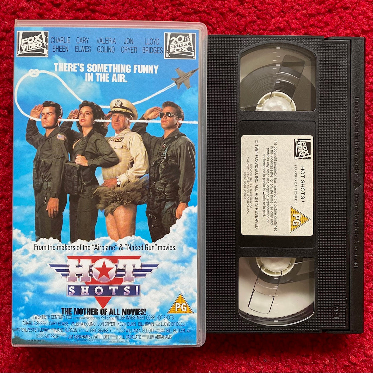 Hot Shots! VHS Video (1991) 1930