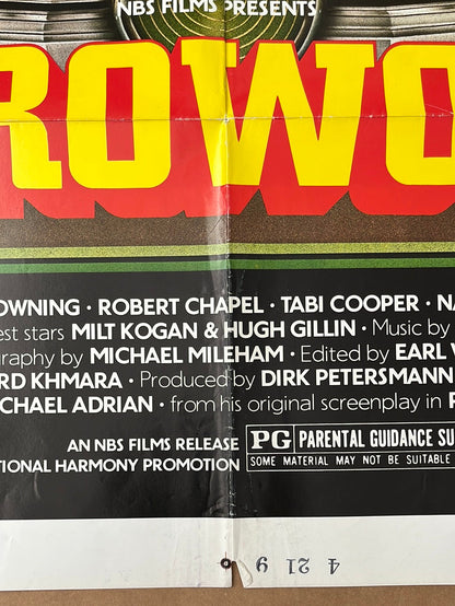Herowork (1977) Original US One Sheet Cinema Poster