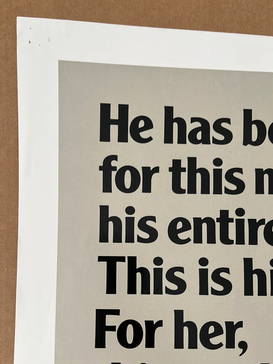 The Competition (1980) Original US One Sheet Cinema Poster