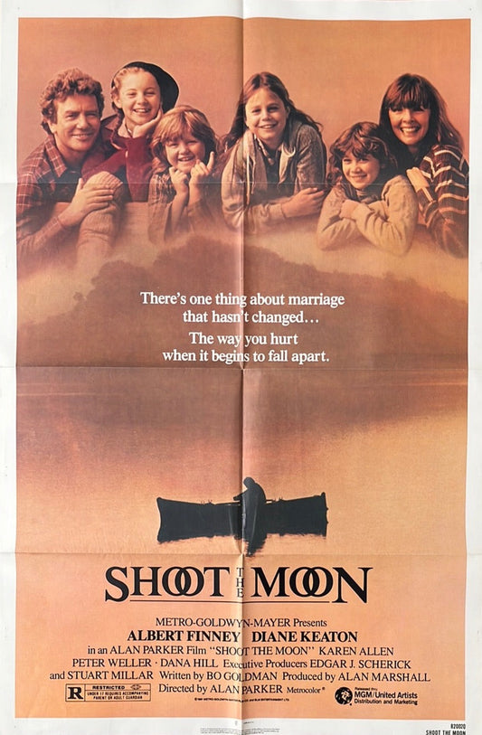 Shoot The Moon (1982) Original US One Sheet Cinema Poster