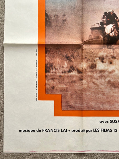 Another Man, Another Chance - Un Autre Homme Une Autre Chance (1977) Original French One Panel Cinema Poster