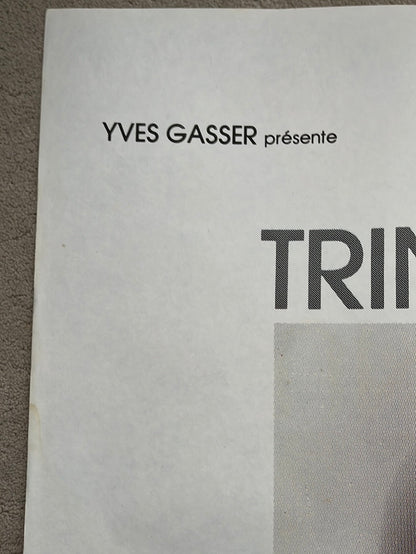 Un Assassin Qui Passe (1981) Original French One Panel Cinema Poster