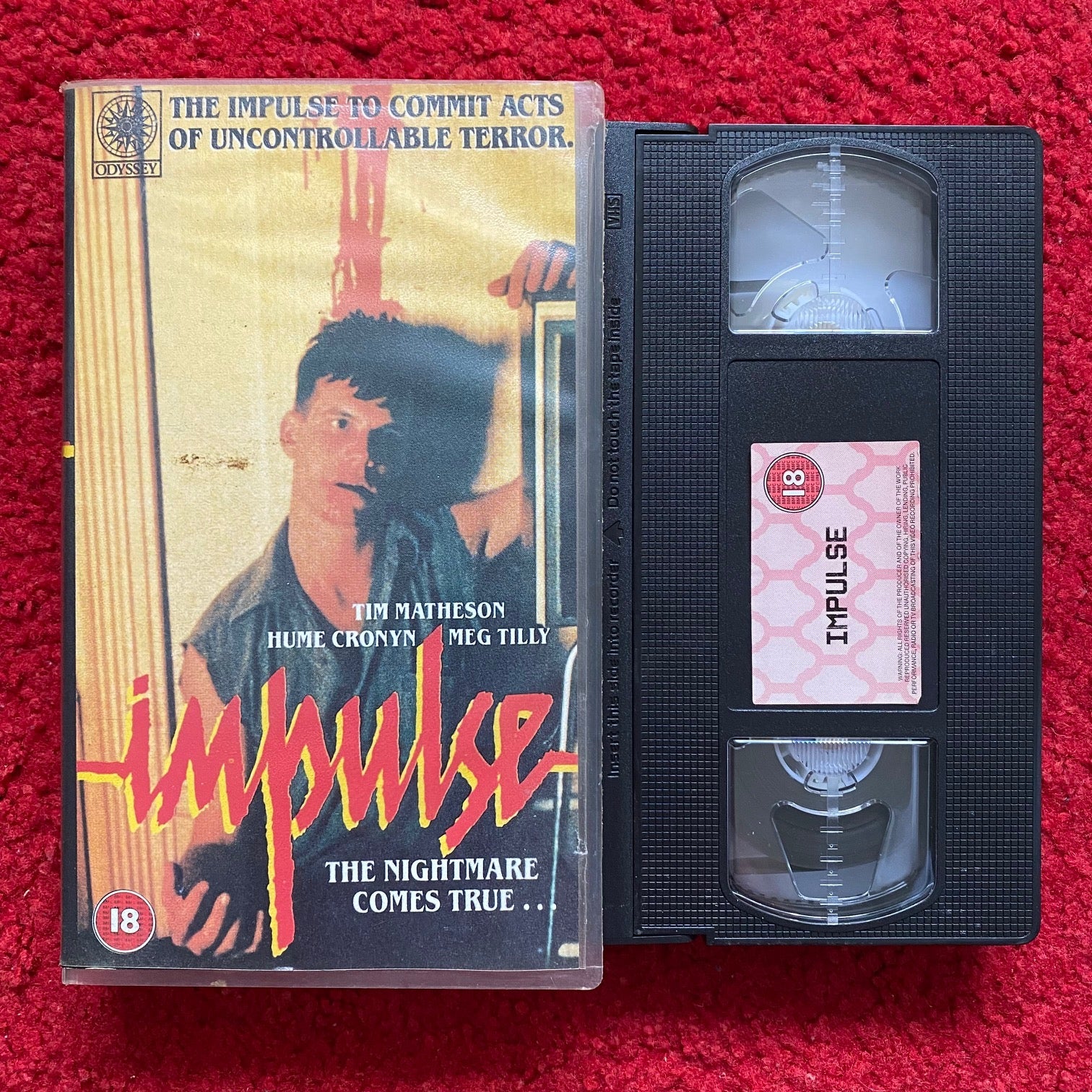 Impulse - Horror VHS Video (1984) TSI10011V