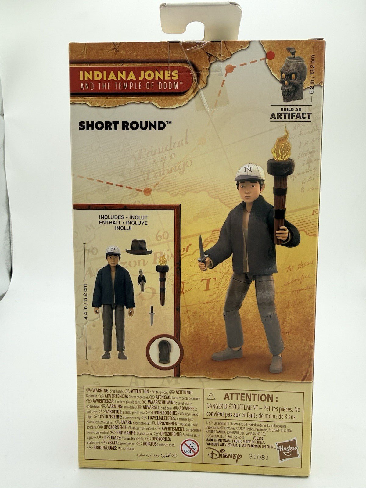 Indiana Jones Adventure Series Short Round Hasbro