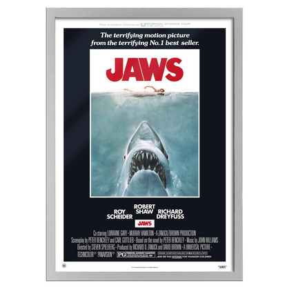 Officially Licensed - Jaws Movie Print