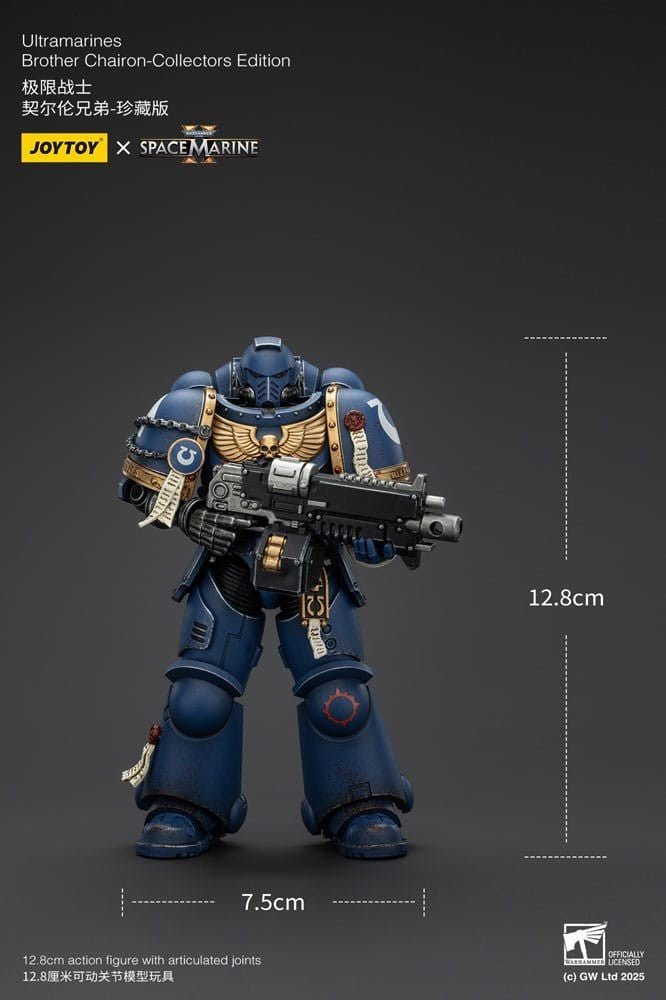 JOYTOY Warhammer 40K 1:18 Ultramarines Brother Chairon-Collectors Edition
