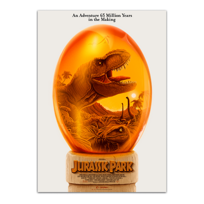 Jurassic Park Editions Poster