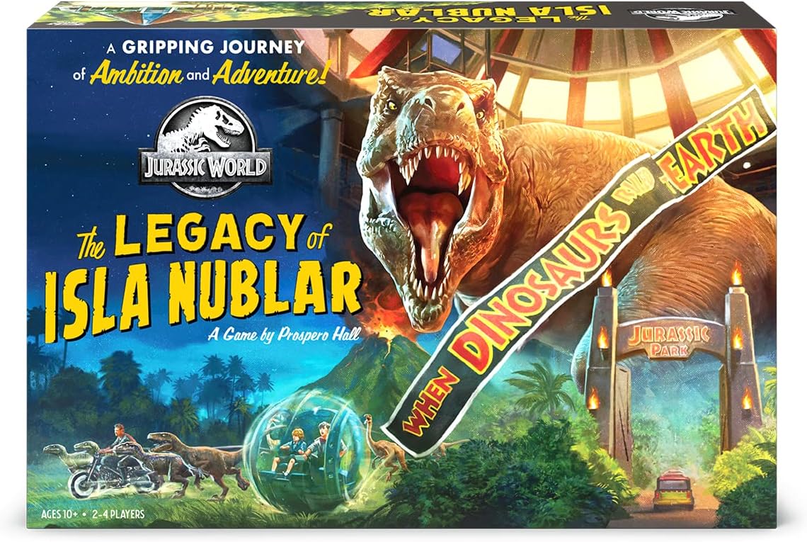 Jurassic World - The Legacy of Isla Nublar Board Game