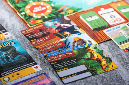 Jurassic World - The Legacy of Isla Nublar Board Game