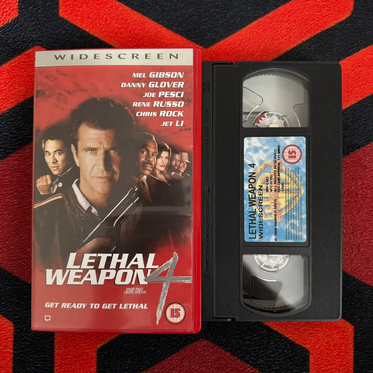 Lethal Weapon 4 VHS Video (1998) S017082