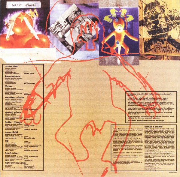 Massive Attack – Protection • 1994 Trip-Hop Album on Vinyl LP