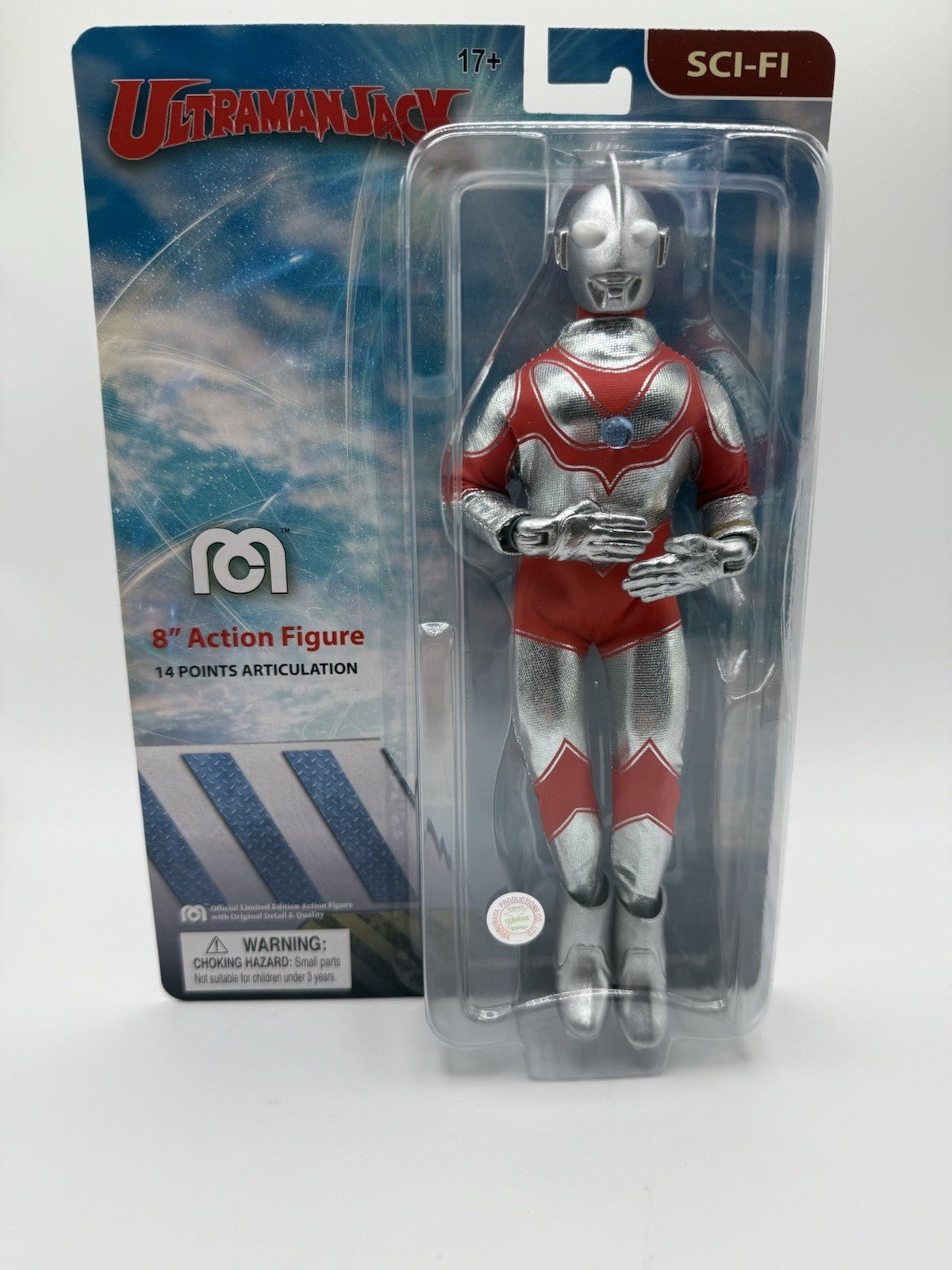 Mego Sci-Fi Ultraman Jack Action Figure - 14 Point Articulation 55th Anniversary
