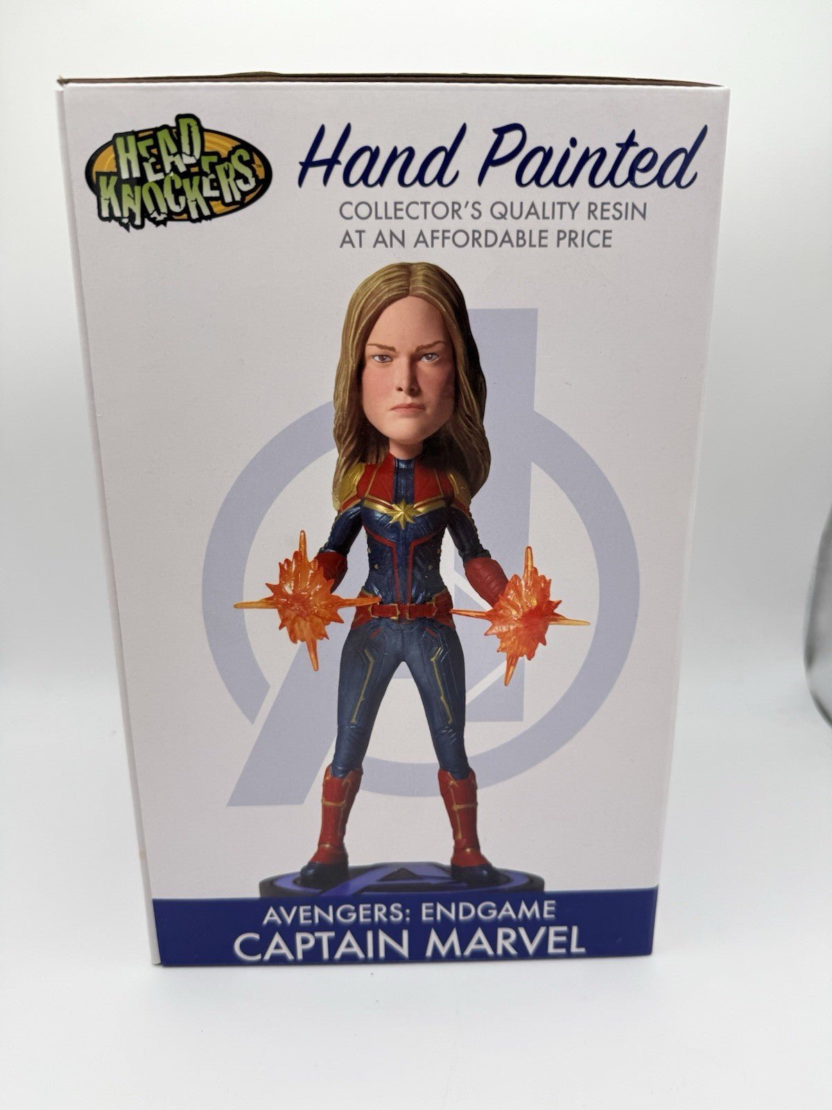 NECA: AVENGERS 4 - CAPTAIN MARVEL HEAD KNOCKER