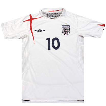 England 2006-2007 Home Football Shirt Michael Owen (Excellent) S