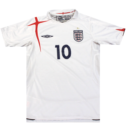 England 2006-2007 Home Football Shirt Michael Owen (Excellent) S