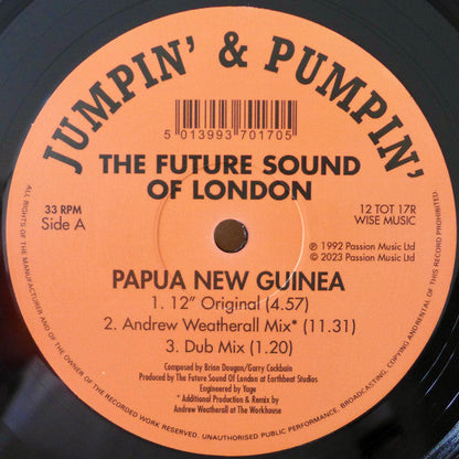 The Future Sound of London – Papua New Guinea • 12″ Vinyl Single,