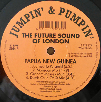 The Future Sound of London – Papua New Guinea • 12″ Vinyl Single,