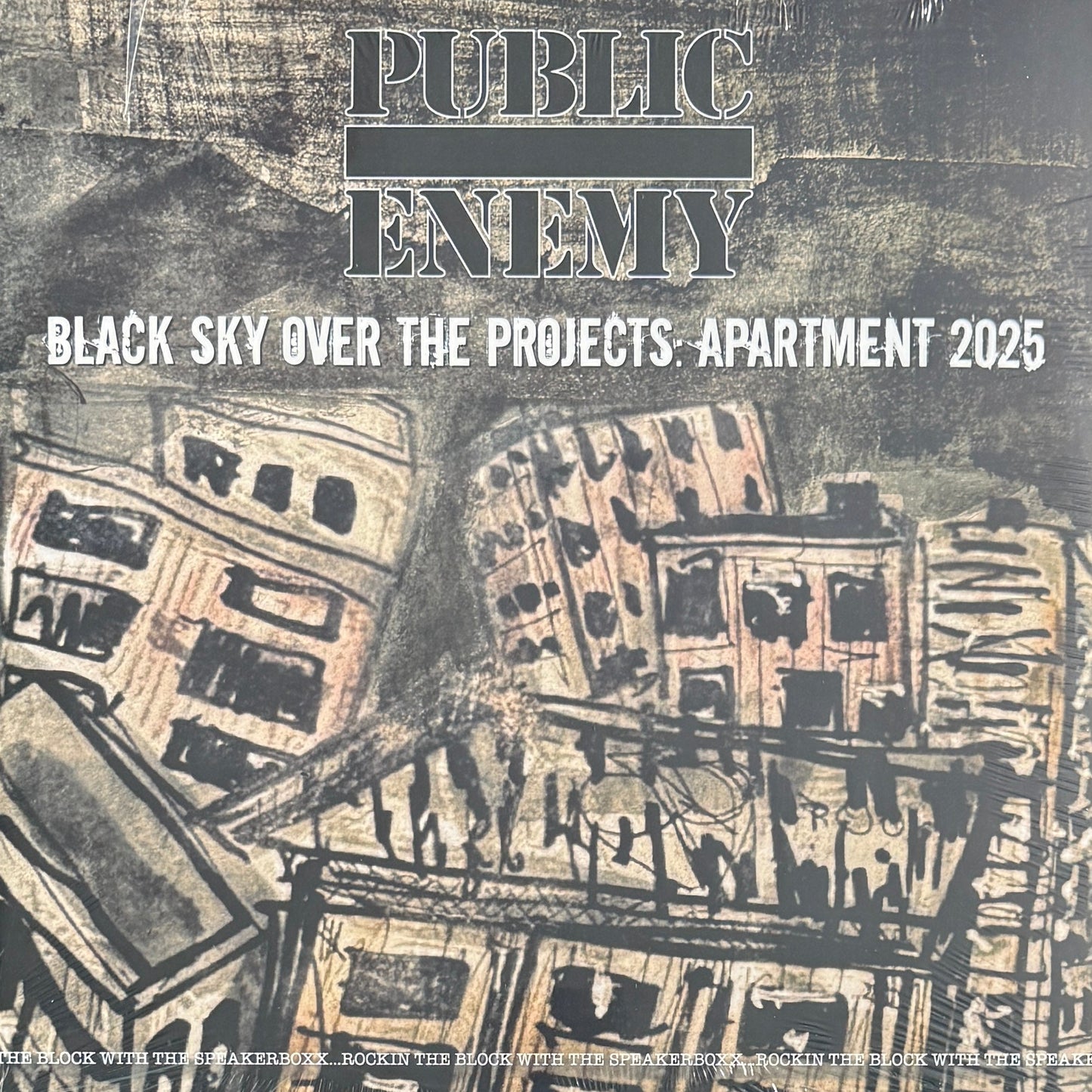 Public Enemy – Black Sky Over The Projects: Apartment 2025 Vinyl