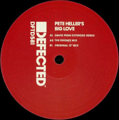Pete Heller’s – Big Love • 1998 Classic House 12″ Single Repress on Vinyl