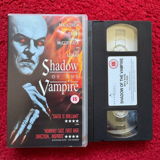 Shadow of the Vampire VHS Video (2000) MTS8036