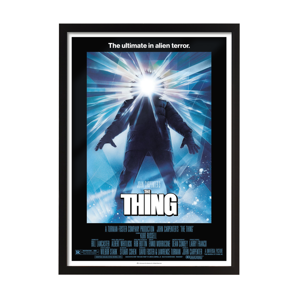 The Thing Framed A2 Editions Poster - Black