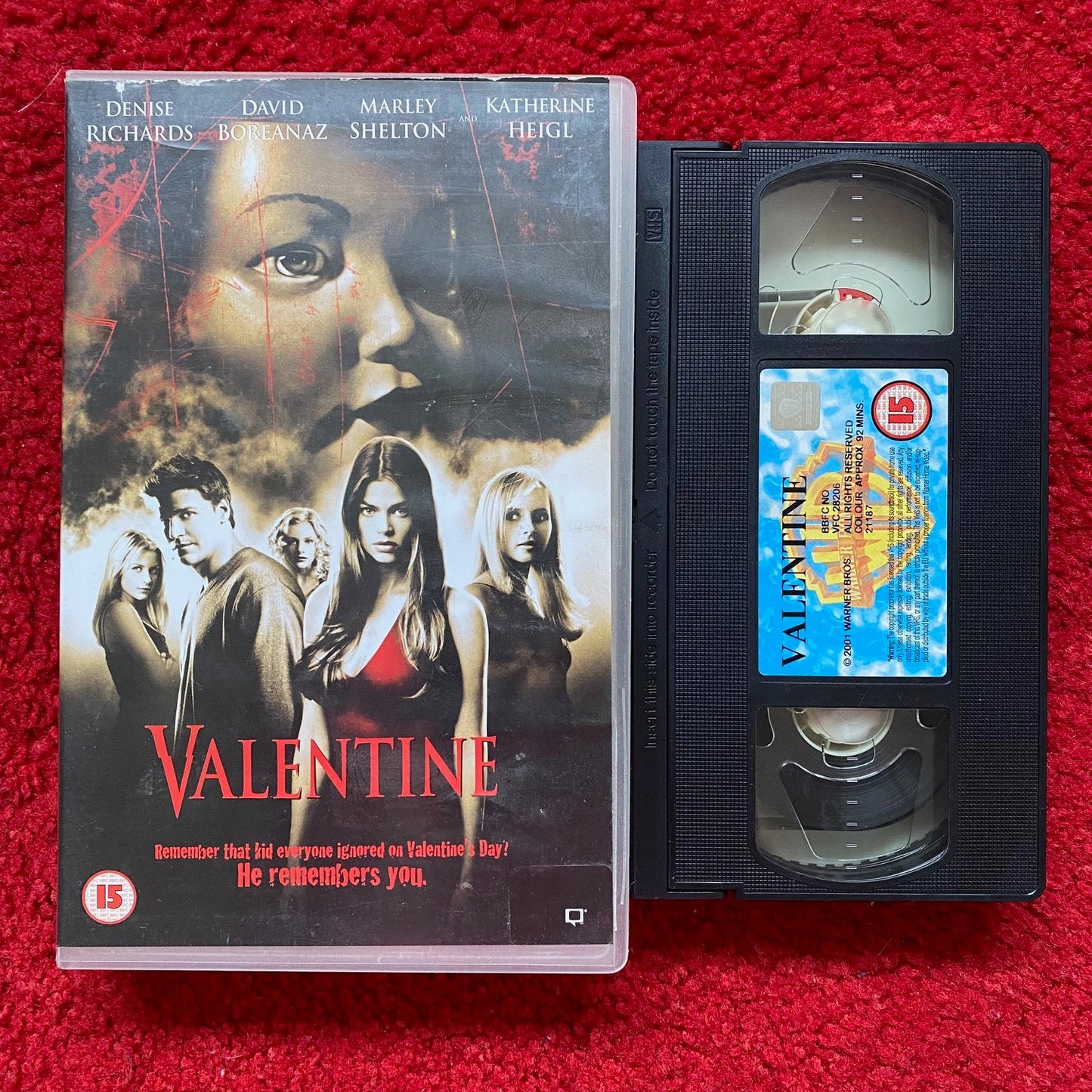 Valentine Ex Rental VHS Video (2001) V021187