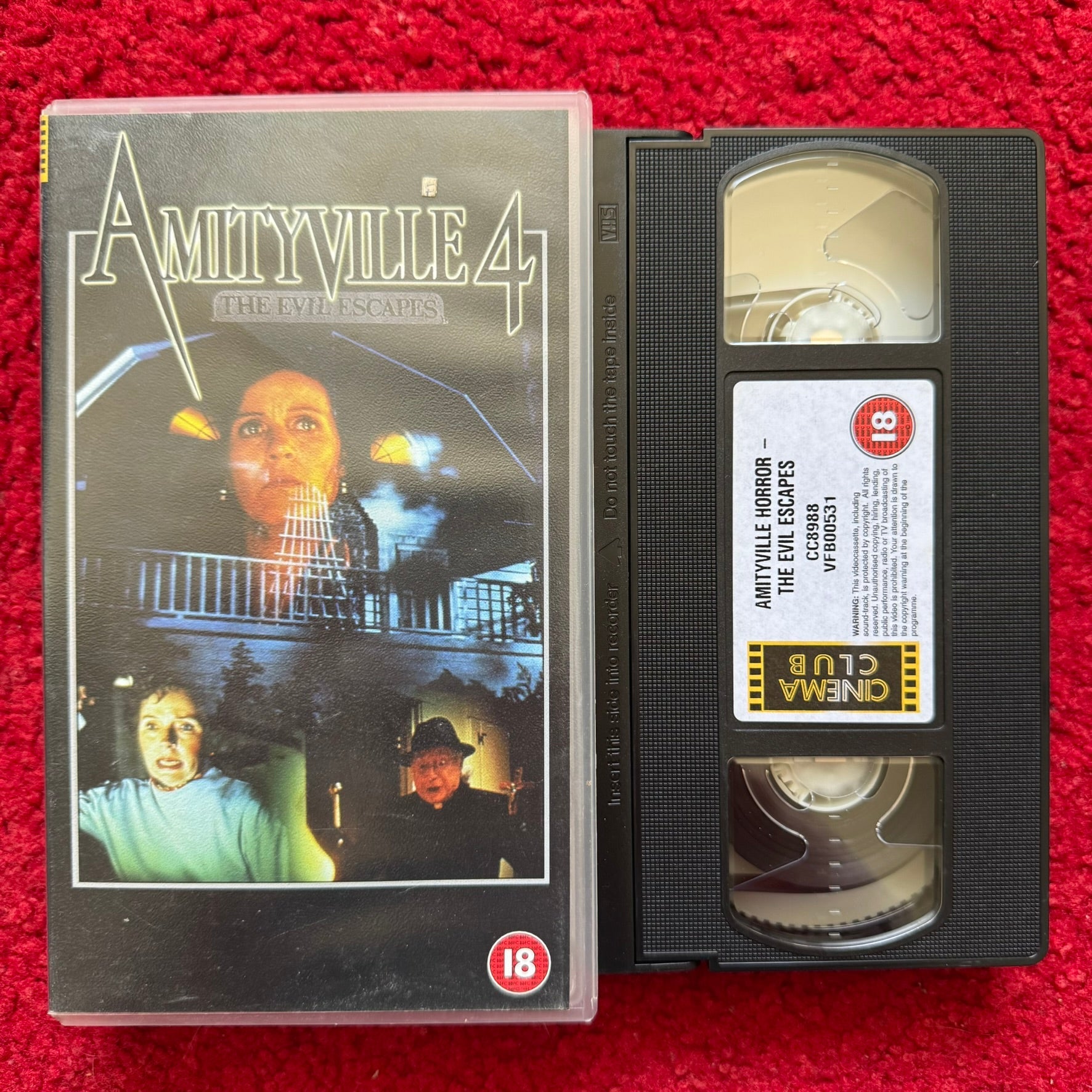 Amityville 4 VHS Video (1989) CC8988