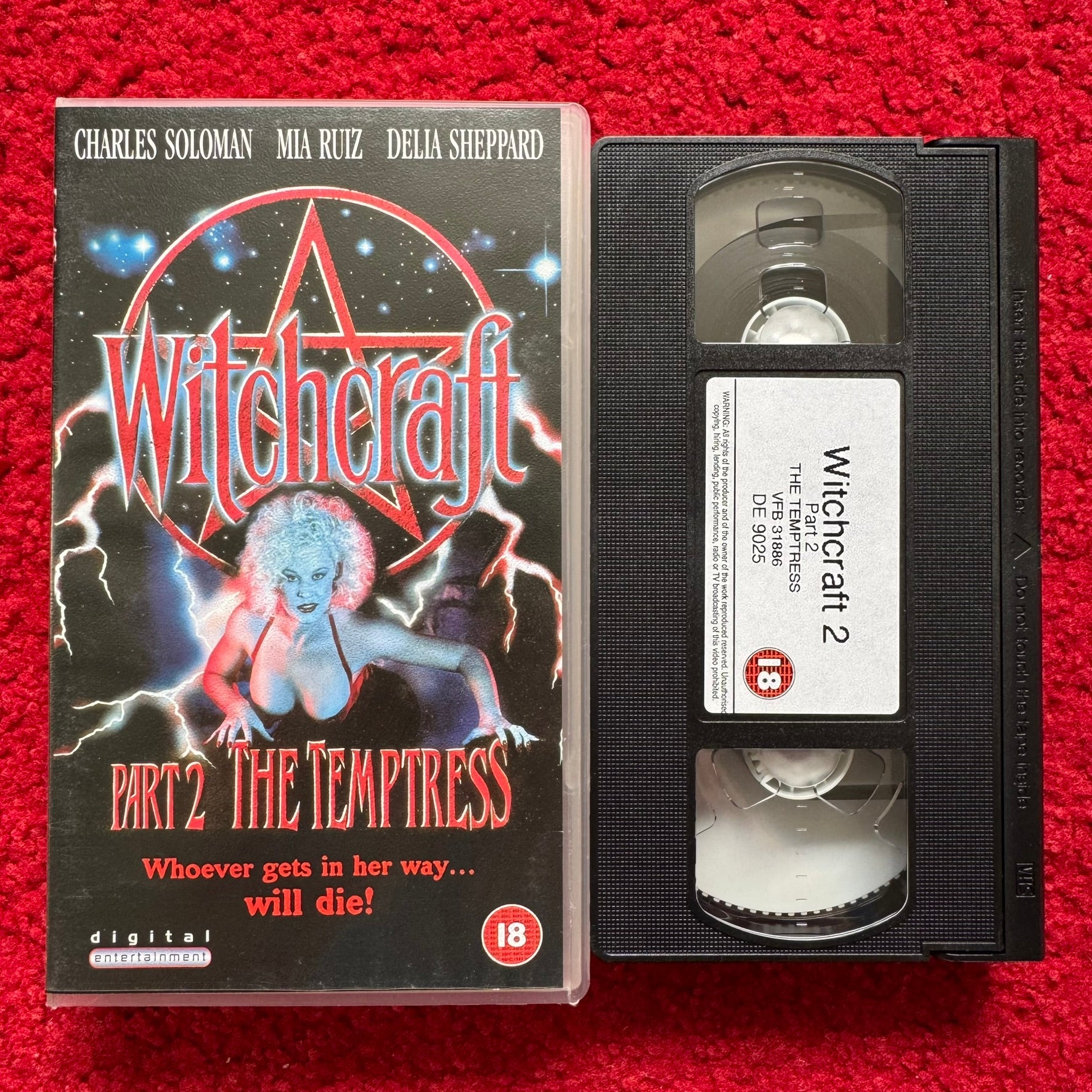 Witchcraft 2 VHS Video (1990) DE9025