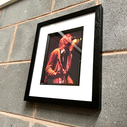 Nirvana - Kurt Cobain Framed Luxury 90's Original Magazine Print 38cm x 31cm