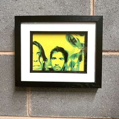 Nirvana - Framed 90's Original Magazine Print 23cm x 28cm