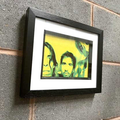 Nirvana - Framed 90's Original Magazine Print 23cm x 28cm
