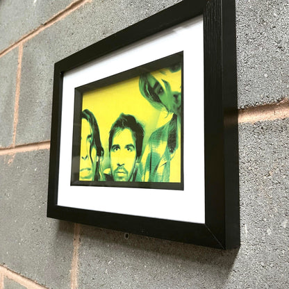 Nirvana - Framed 90's Original Magazine Print 23cm x 28cm