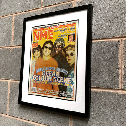 Ocean Colour Scene - Framed Luxury Original 1997 NME Magazine 53cm x 43cm