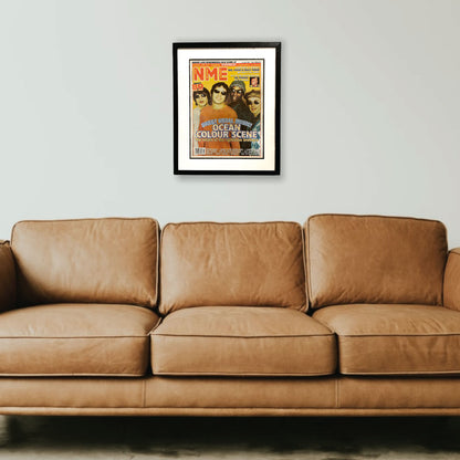 Ocean Colour Scene - Framed Luxury Original 1997 NME Magazine 53cm x 43cm